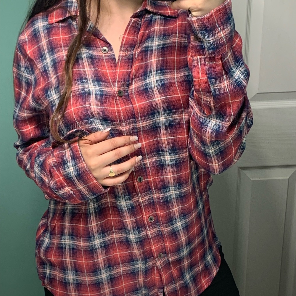 Ladies Aeropostale Plaid Shirt XL.